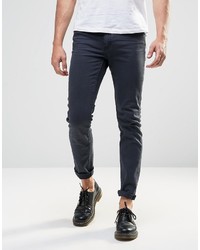 dunkelblaue enge Jeans von Cheap Monday