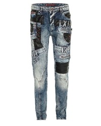 dunkelblaue enge Jeans von Cipo & Baxx