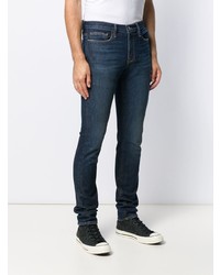 dunkelblaue enge Jeans von Frame