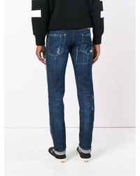 dunkelblaue enge Jeans von DSQUARED2