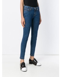 dunkelblaue enge Jeans von Loewe