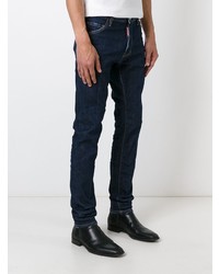 dunkelblaue enge Jeans von DSQUARED2