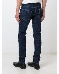 dunkelblaue enge Jeans von DSQUARED2