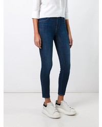 dunkelblaue enge Jeans von J Brand