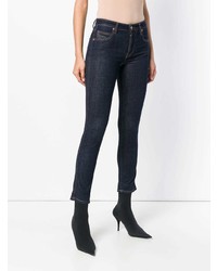 dunkelblaue enge Jeans von Diesel