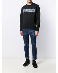 dunkelblaue enge Jeans von DSQUARED2