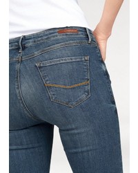 dunkelblaue enge Jeans von Cross Jeans