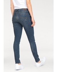 dunkelblaue enge Jeans von Cross Jeans