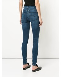 dunkelblaue enge Jeans von Nobody Denim