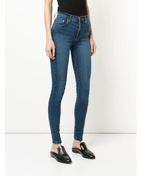 dunkelblaue enge Jeans von Nobody Denim