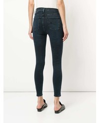 dunkelblaue enge Jeans von Nobody Denim