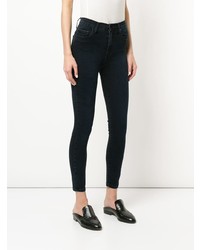 dunkelblaue enge Jeans von Nobody Denim