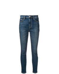 dunkelblaue enge Jeans von Current/Elliott