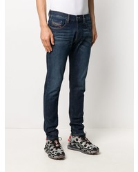 dunkelblaue enge Jeans von Diesel