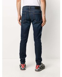 dunkelblaue enge Jeans von Diesel