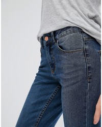 dunkelblaue enge Jeans von Vila