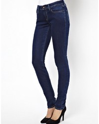 dunkelblaue enge Jeans von Denham
