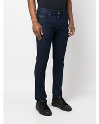 dunkelblaue enge Jeans von BOSS