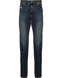 dunkelblaue enge Jeans von Diesel