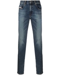 dunkelblaue enge Jeans von Diesel