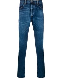 dunkelblaue enge Jeans von Diesel