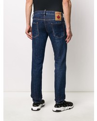 dunkelblaue enge Jeans von DSQUARED2