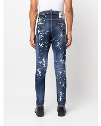 dunkelblaue enge Jeans von DSQUARED2