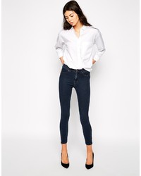 dunkelblaue enge Jeans von Dr. Denim