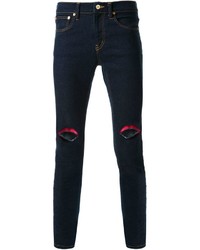 dunkelblaue enge Jeans von Dresscamp