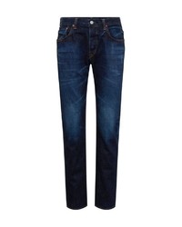 dunkelblaue enge Jeans von Edwin