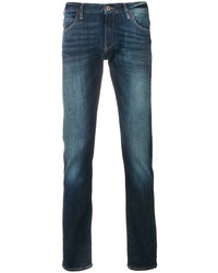 dunkelblaue enge Jeans von Emporio Armani