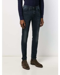 dunkelblaue enge Jeans von Frame
