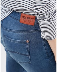 dunkelblaue enge Jeans von Jack Wills