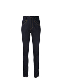 dunkelblaue enge Jeans von Fiorucci