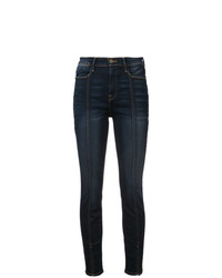 dunkelblaue enge Jeans von Frame Denim