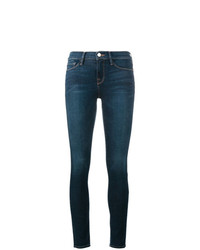 dunkelblaue enge Jeans von Frame Denim