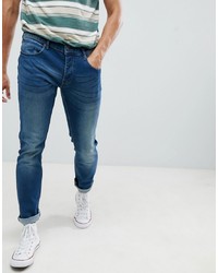 dunkelblaue enge Jeans von French Connection
