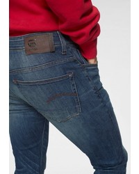 dunkelblaue enge Jeans von G-Star RAW