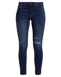 dunkelblaue enge Jeans von Gap