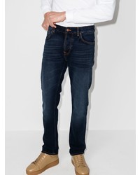 dunkelblaue enge Jeans von Nudie Jeans