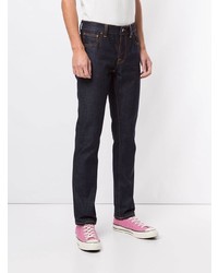 dunkelblaue enge Jeans von Nudie Jeans