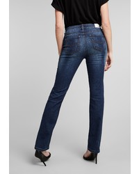 dunkelblaue enge Jeans von H.I.S