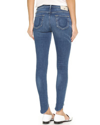 dunkelblaue enge Jeans von True Religion