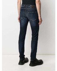 dunkelblaue enge Jeans von Les Hommes