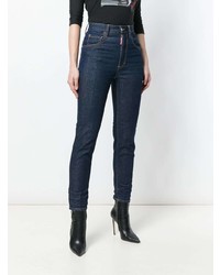 dunkelblaue enge Jeans von Dsquared2