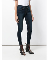 dunkelblaue enge Jeans von rag & bone/JEAN