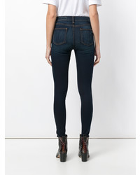 dunkelblaue enge Jeans von rag & bone/JEAN