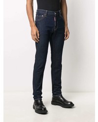 dunkelblaue enge Jeans von DSQUARED2