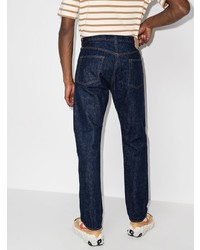 dunkelblaue enge Jeans von orSlow