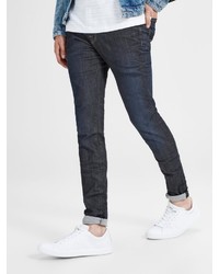 dunkelblaue enge Jeans von Jack & Jones